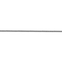 Thumbnail for 14k WG 1.2mm Solid Diamond-cut Spiga Chain