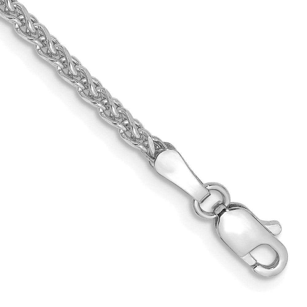 14k WG 1.8mm D/C Spiga Chain