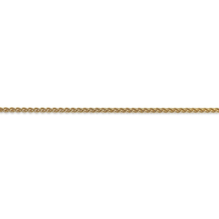 14k 2mm Spiga Chain