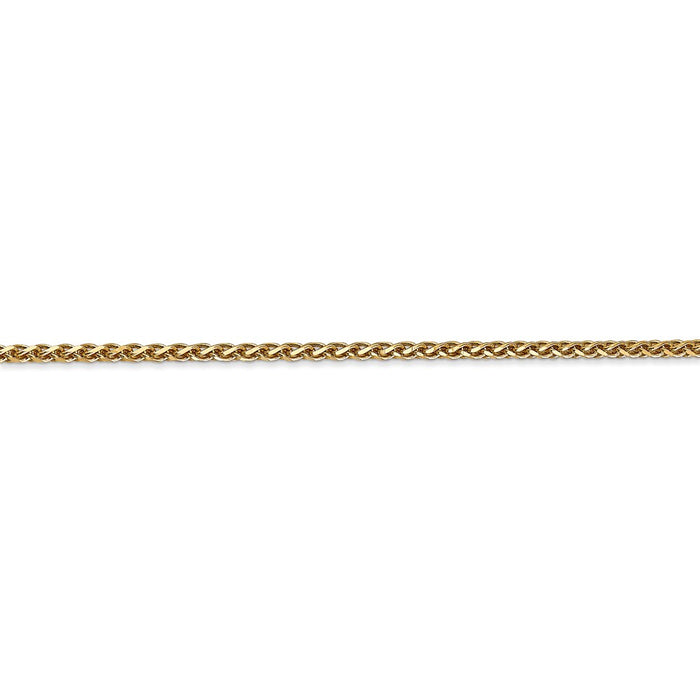 14k 1.8mm D/C Spiga Chain