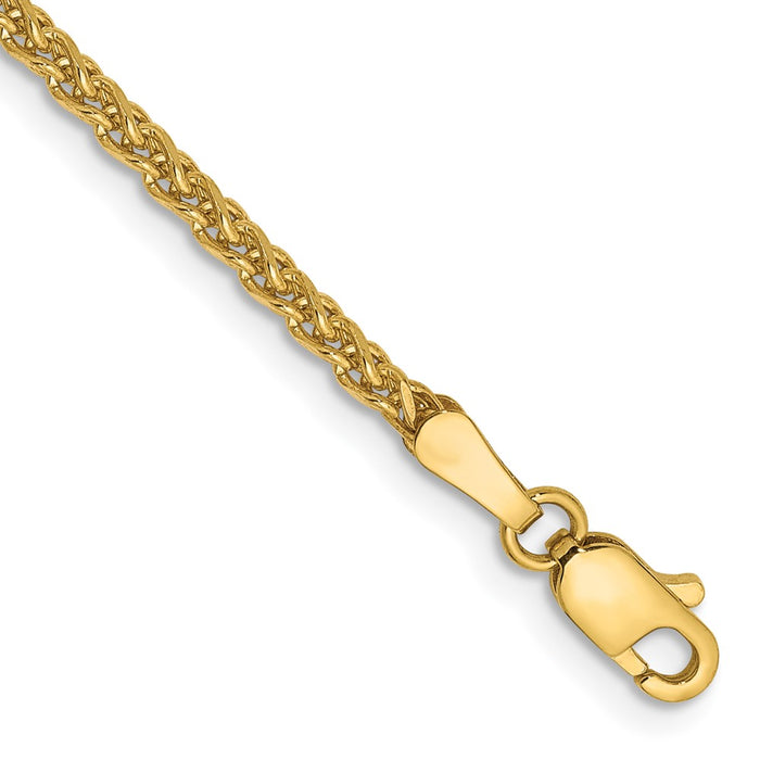 14k 1.8mm D/C Spiga Chain