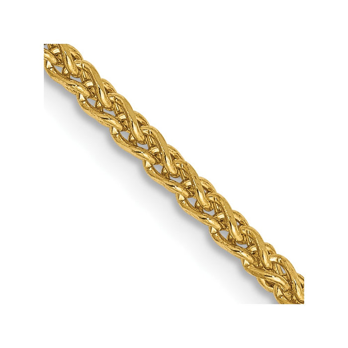 14k 1.8mm D/C Spiga Chain