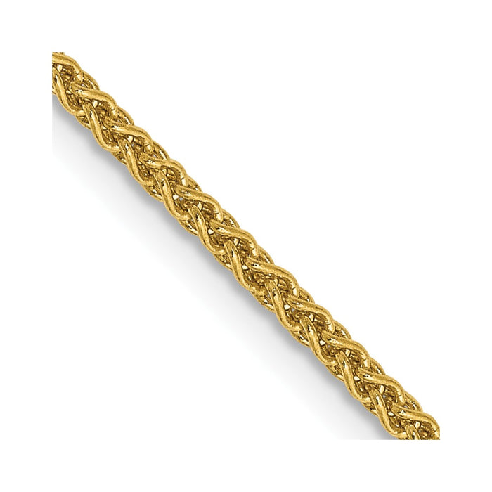 14k 1.65mm Spiga Chain