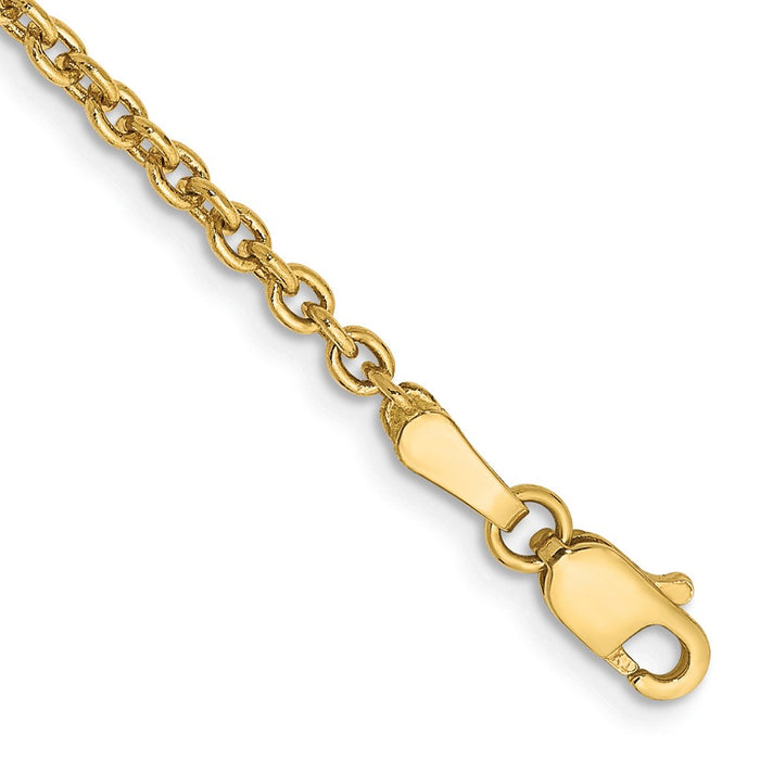 14k 2.2mm Forzantine Cable Chain