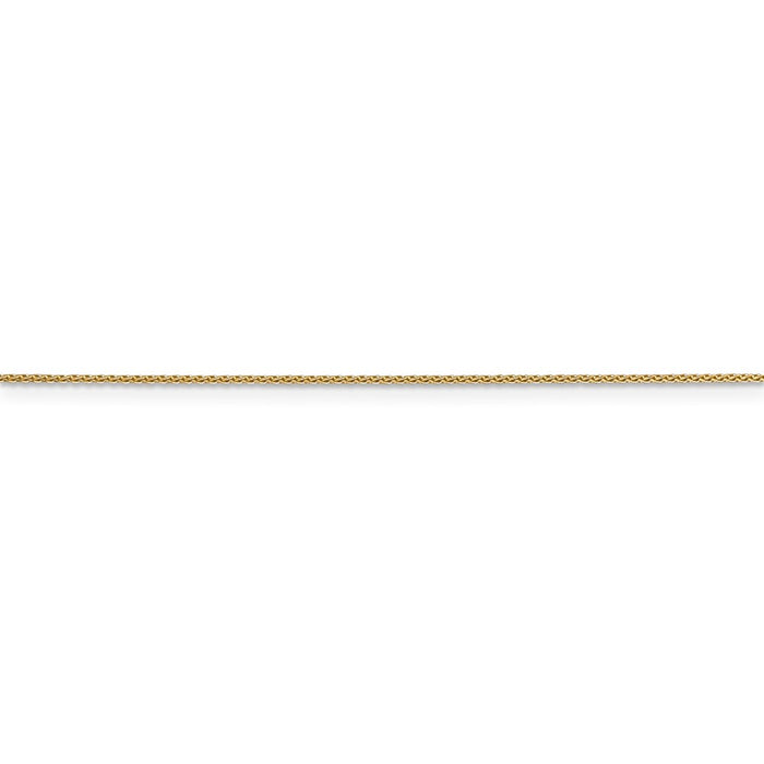 14k .65mm D/C Spiga with Lobster Clasp Chain