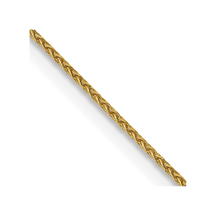 14k .65mm D/C Spiga with Spring Ring Clasp Chain