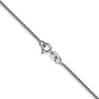 Thumbnail for 14k WG 1mm Spiga with Spring Ring Clasp Chain