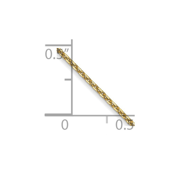 14k .95mm D/C Cable Chain