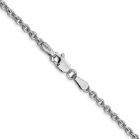 Thumbnail for 14k WG 2.2mm Forzantine Cable Chain