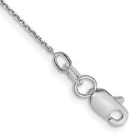 Thumbnail for 14k WG .8mm D/C Round Open Link Cable Chain