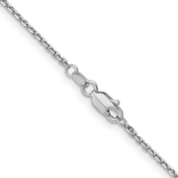 Thumbnail for 14k WG 1.4mm D/C Round Open Link Cable Chain