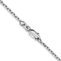 Thumbnail for 14k WG 1.8mm D/C Round Open Link Cable Chain