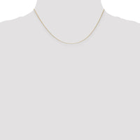 Thumbnail for 14k .65mm D/C Round Open Link Cable Chain