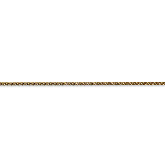 14k 1.25mm Spiga Chain