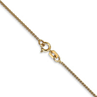 Thumbnail for 14k 1mm Spiga with Spring Ring Clasp Chain