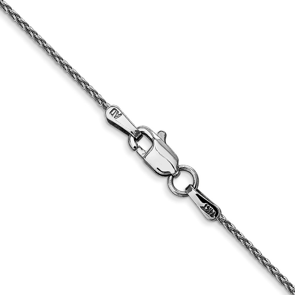 14k WG 1.2mm Parisian Wheat Chain