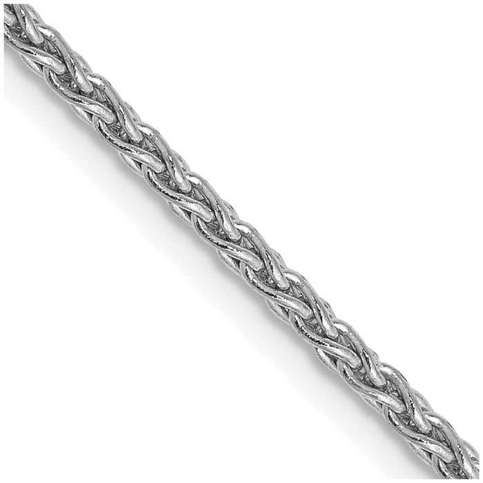 14k WG 1.75mm Parisian Wheat Chain