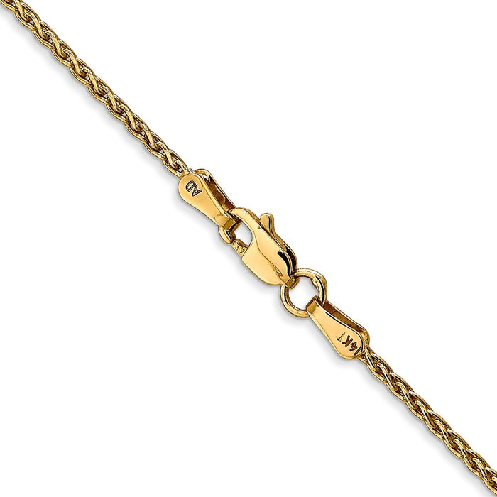 14k 1.5mm Parisian Wheat Chain