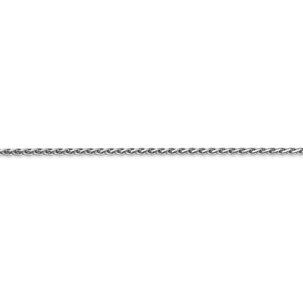 14k WG 1.9mm D/C Parisian Wheat Chain
