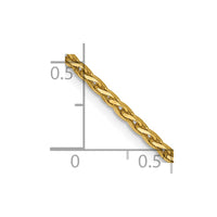 Thumbnail for 14K 1.9mm D/C Parisian Wheat Chain