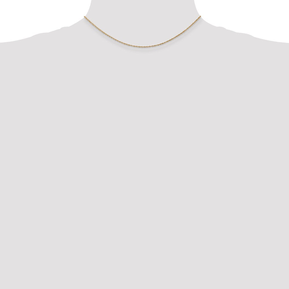 14k .8mm Light-Baby Rope Chain