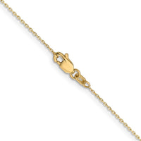 Thumbnail for 14k .8mm D/C Cable with Spring Ring Clasp Chain