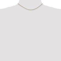 Thumbnail for 14k 1.2mm Diamond-cut Spiga Chain