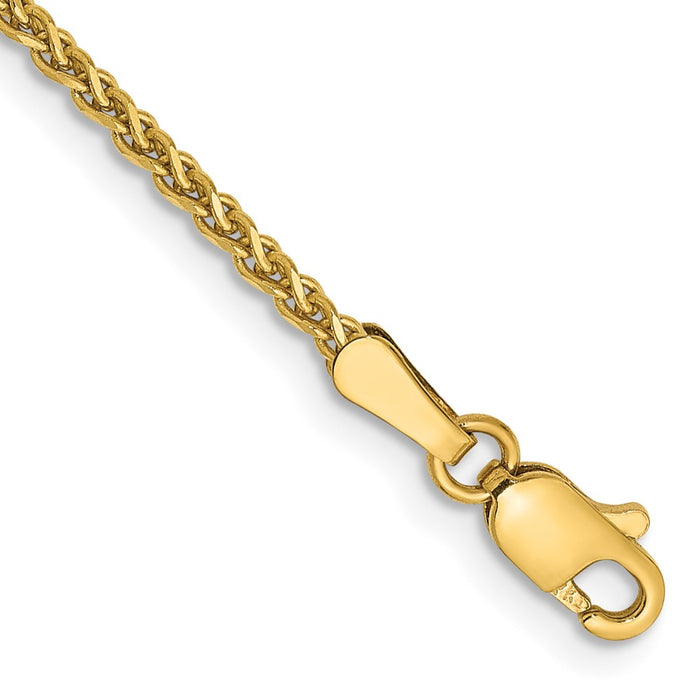 14k 1.4mm D/C Spiga Chain