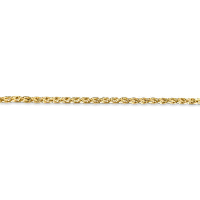 14k 2.25mm Parisian Wheat Chain