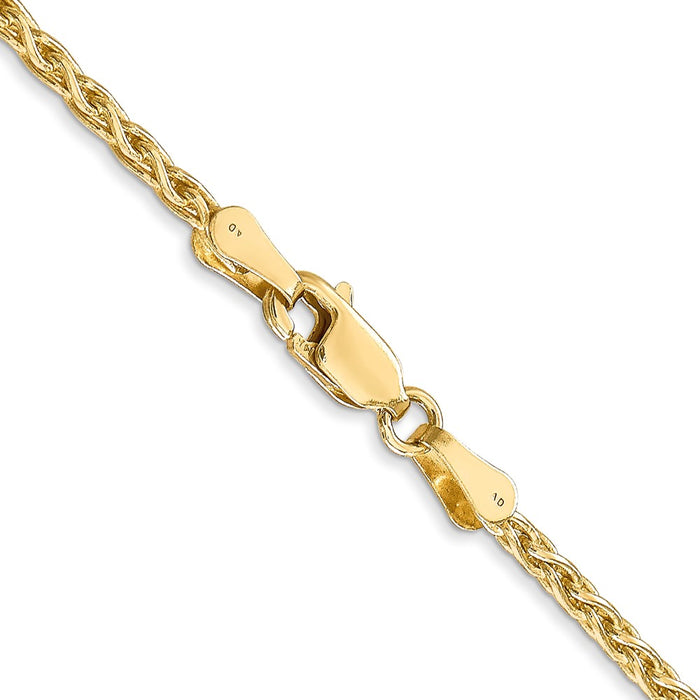 14k 2.25mm Parisian Wheat Chain