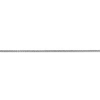 Thumbnail for 14k WG .9mm Cable with Spring Ring Clasp Chain