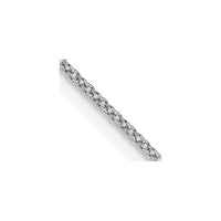 Thumbnail for 14k WG .9mm Cable with Spring Ring Clasp Chain