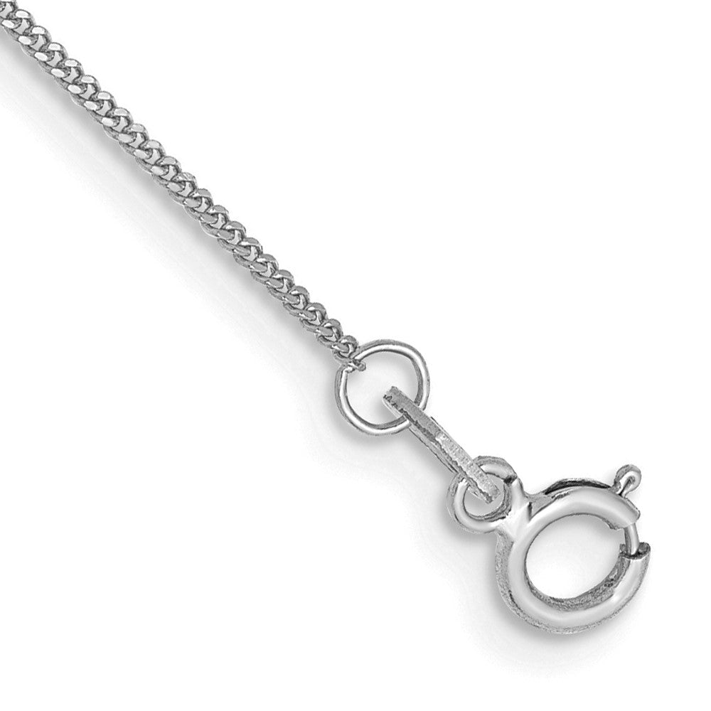 14k WG .9mm Curb Chain