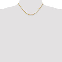 Thumbnail for 14k 2.75mm D/C Quadruple Rope Chain