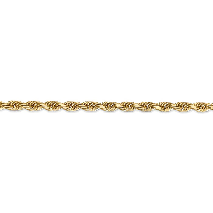 14k 5.0mm D/C Quadruple Rope Chain