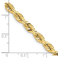 Thumbnail for 14k 7.0mm D/C Quadruple Rope Chain