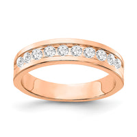 Thumbnail for 10kr Gents 10-Stone Lab Grown Diamond SI+, H+, Channel Band