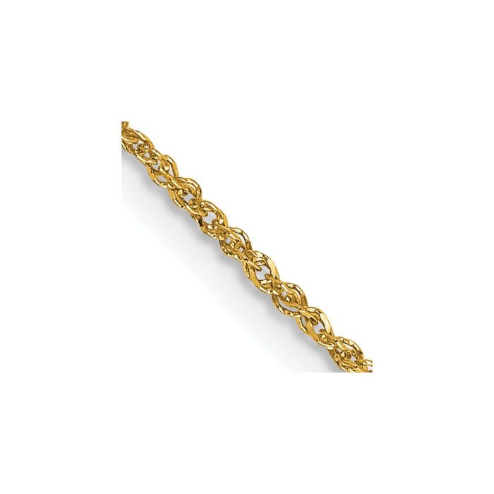 14K 1.1mm Ropa Chain