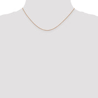 Thumbnail for 14k Rose Gold .70mm Box Chain