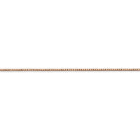 Thumbnail for 14k Rose Gold .9mm Box Link Chain