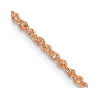 Thumbnail for 14K Rose Gold 1.7mm Ropa Chain