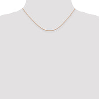 Thumbnail for 14k Rose Gold .8mm D/C Cable Chain