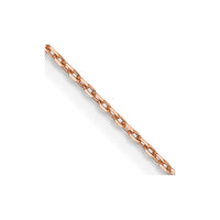 Thumbnail for 14k Rose Gold .8mm D/C Cable Chain