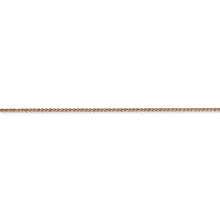 Thumbnail for 14k Rose Gold 1.00mm D/C Spiga Chain