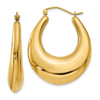 Thumbnail for 14k Polished Hoop Earrings