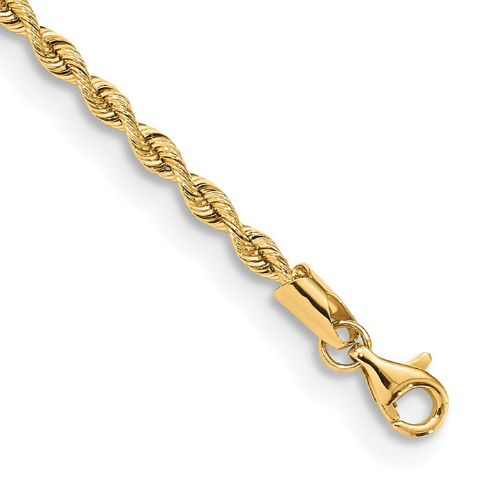 14k 2.55mm Silky Quintuple Rope Chain