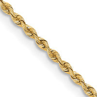 Thumbnail for 14k 2.55mm Silky Quintuple Rope Chain
