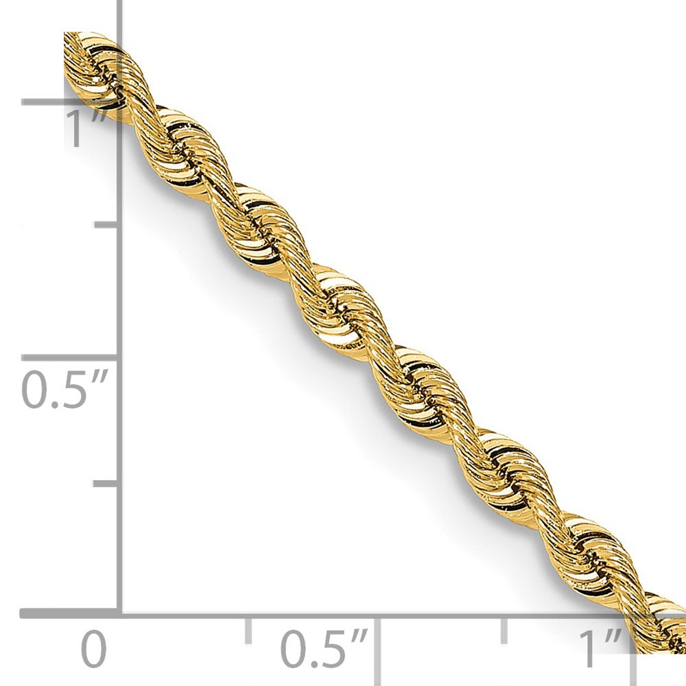 14k 3.25mm Silky Quintuple Rope Chain