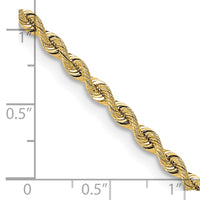 Thumbnail for 14k 3.25mm Silky Quintuple Rope Chain