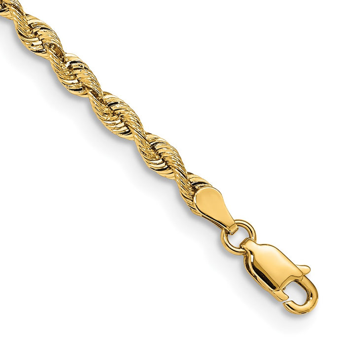 14k 3.25mm Silky Quintuple Rope Chain